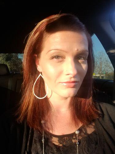 Large Oval Earrings - Customer Photo From Stacy M.