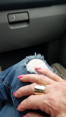 Mini Cuff Ring - Customer Photo From Jodi B.