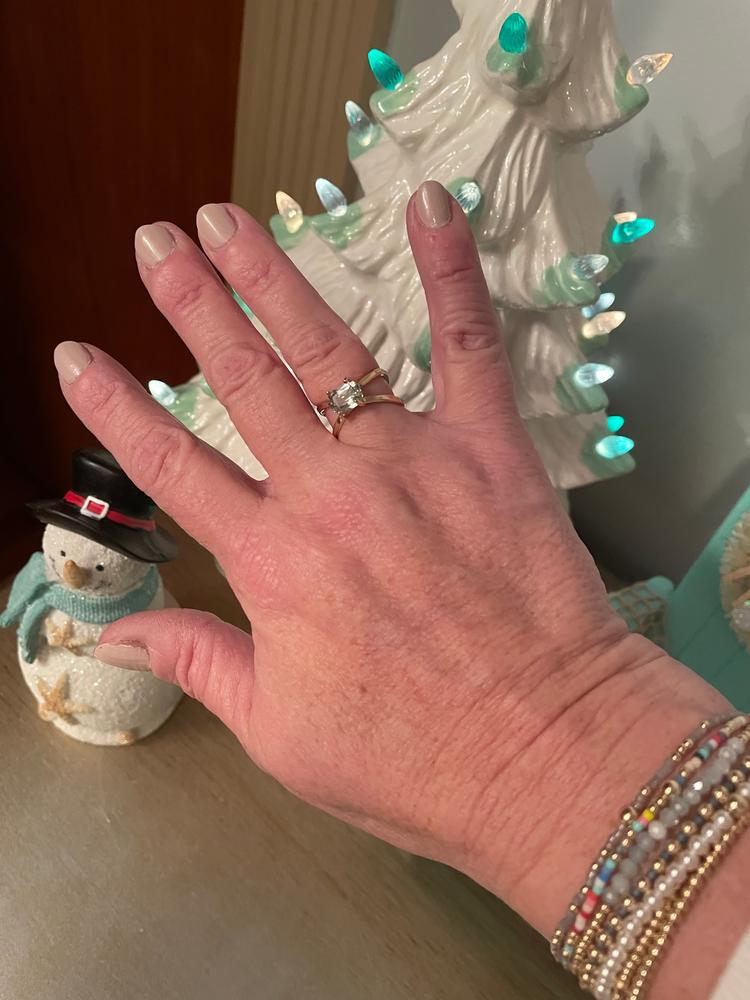Ocean Tide Ring - Customer Photo From Kelly McCarty