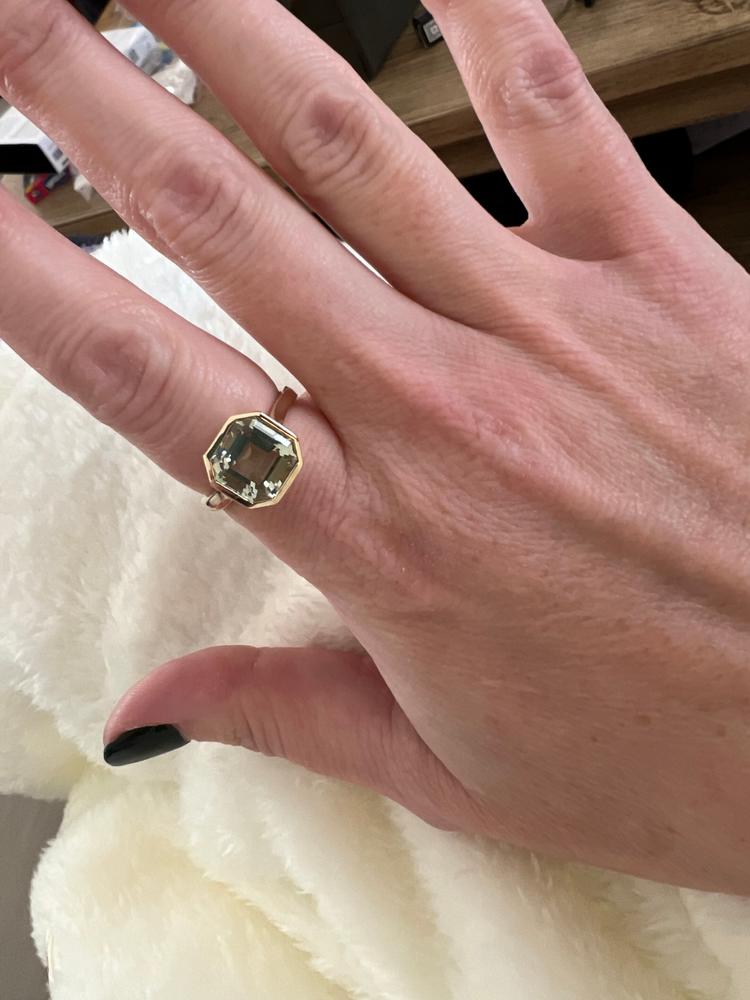 Solid Gold La Mer Ring - Customer Photo From Elizabeth