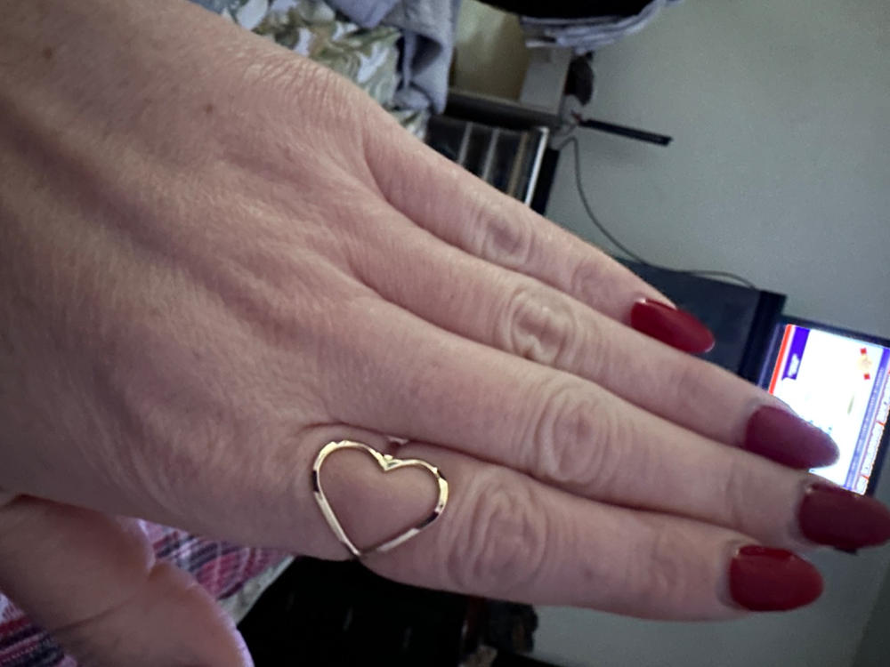 Ti Amo Heart Ring - Customer Photo From Lissa Ivanchenko