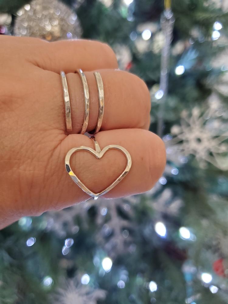 Ti Amo Heart Ring - Customer Photo From Angie Jackson