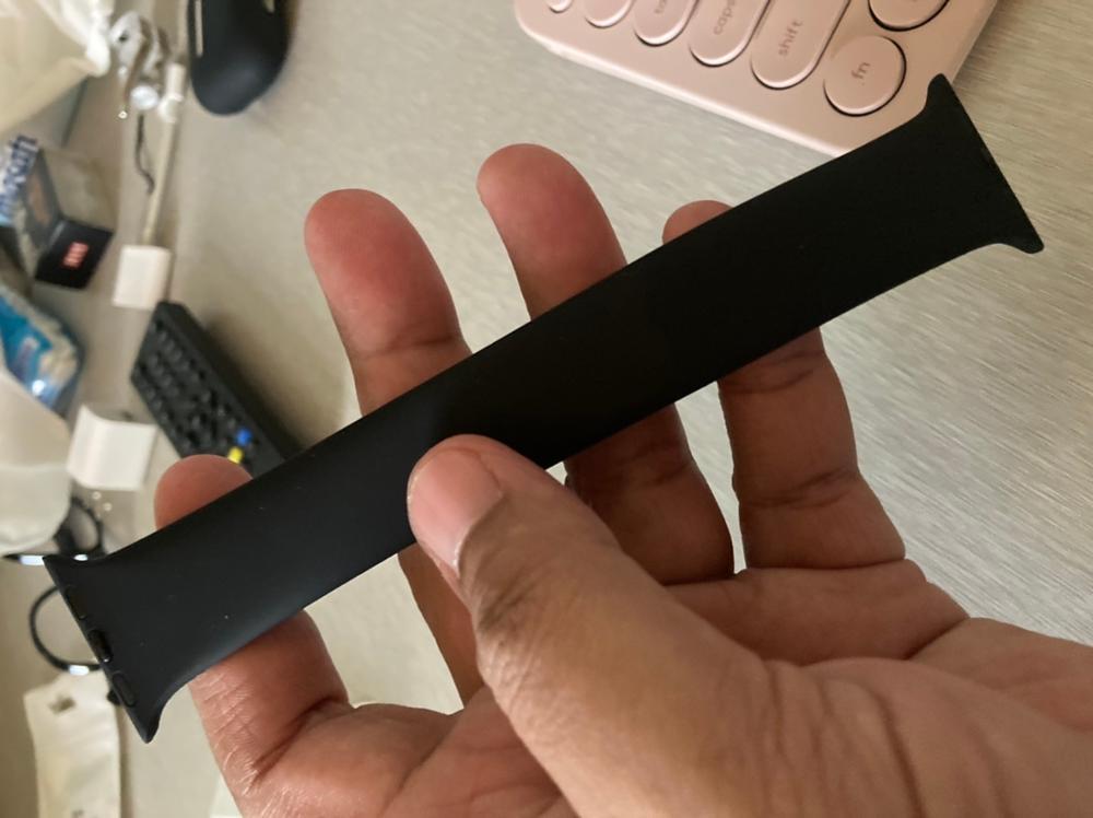Super Soft Elastic Silicone Strap for Apple Watch - Customer Photo From A***i