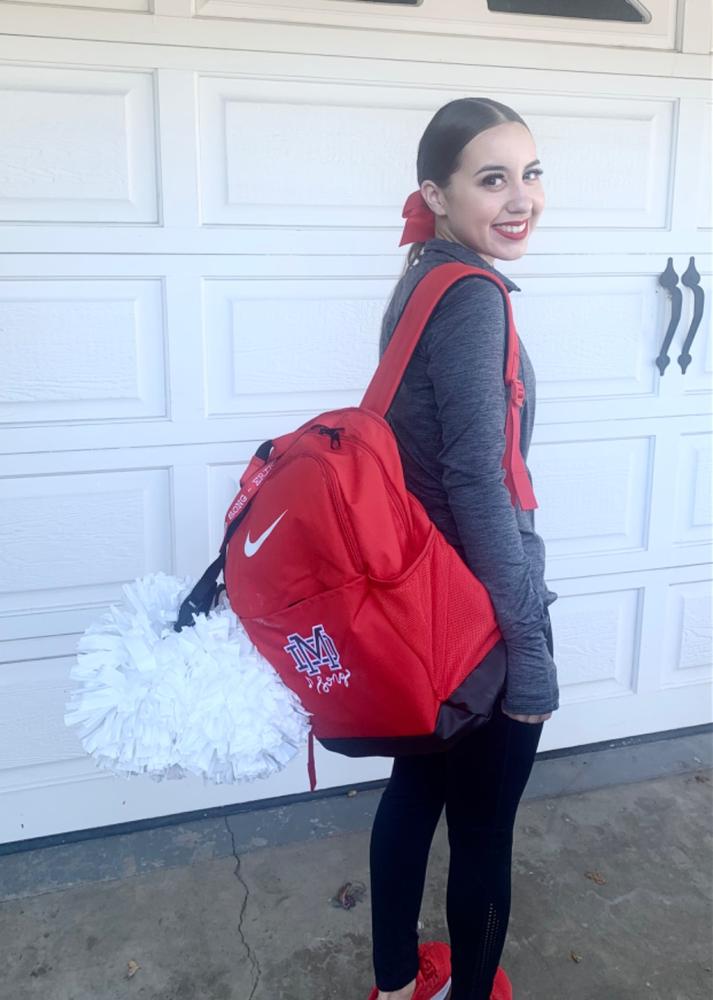 Custom Text Embroidery Pom Pony - Customer Photo From Anonymous