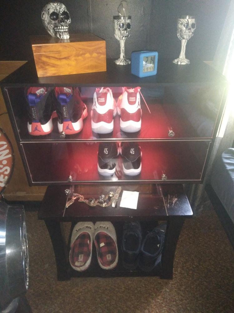 Sneaker Throne - Customer Photo From Steven McAloon
