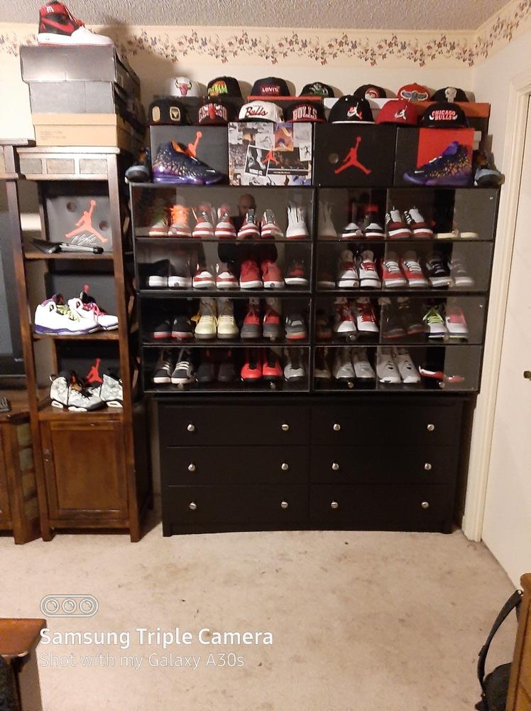 Sneaker Throne 2.0 - Customer Photo From Michael Jordan Smith Sr