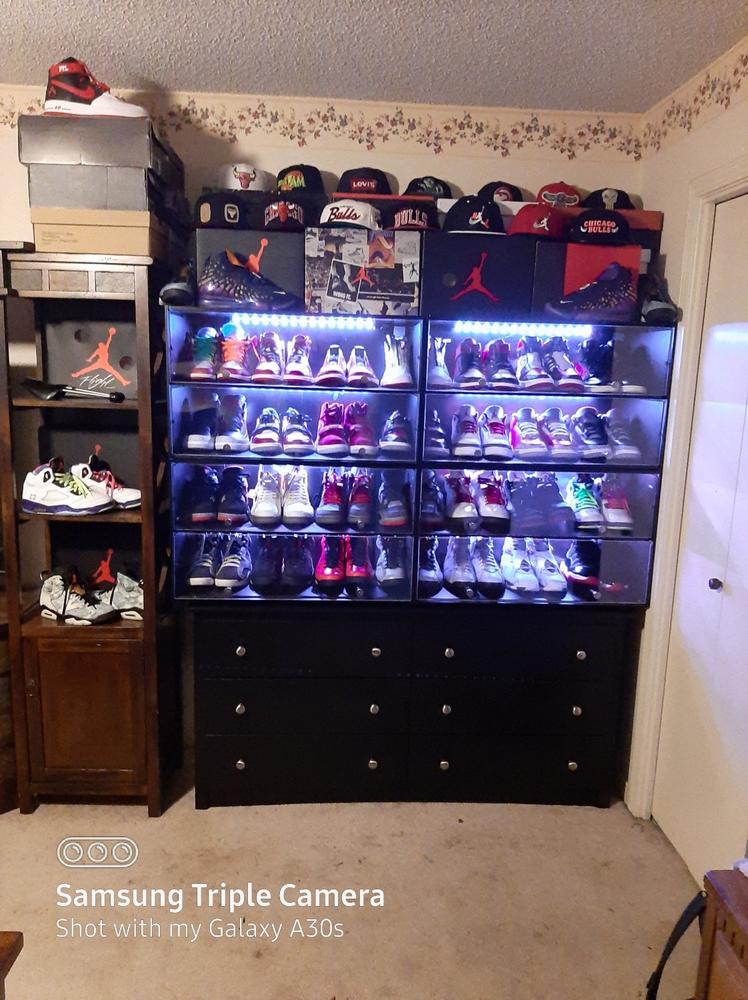 Sneaker Throne 2.0 - Customer Photo From Michael Jordan Smith Sr