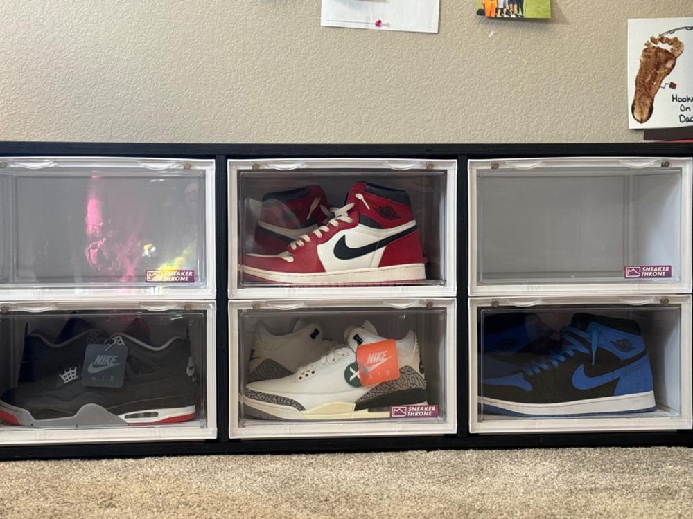 Sneaker Bench (w/o Drop Sides) - Customer Photo From Steve Brown