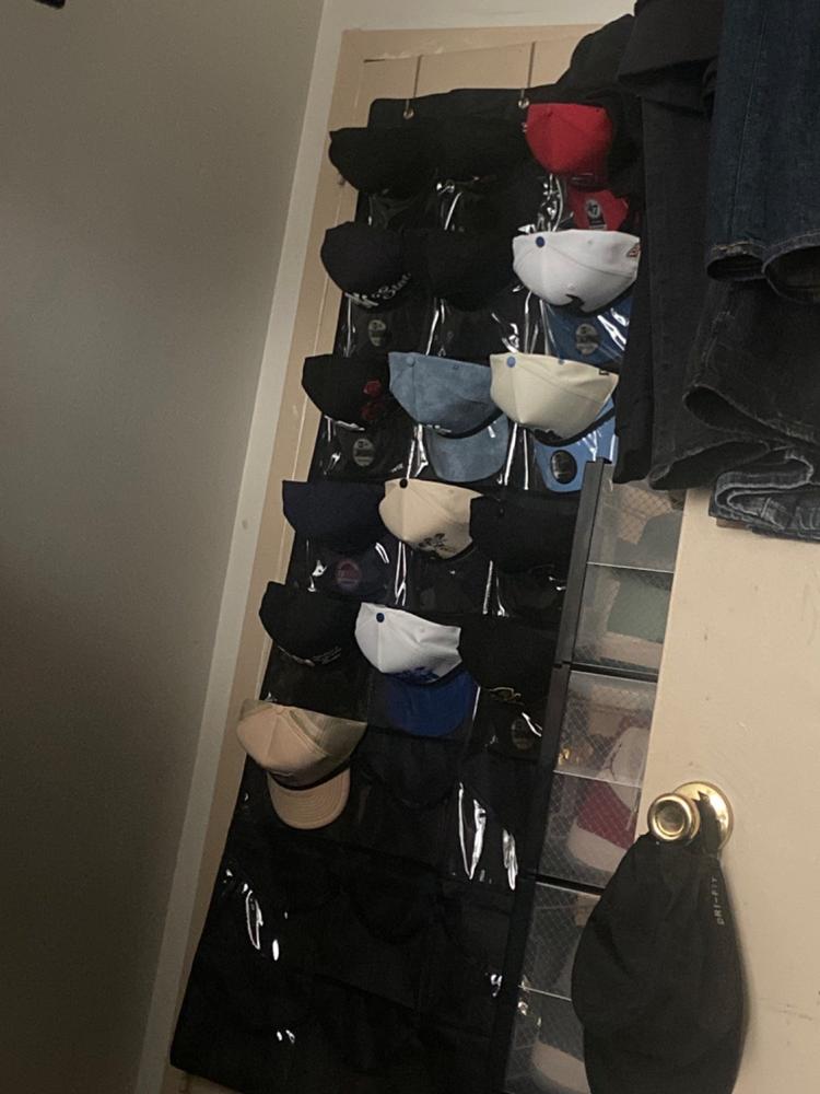 Over Door Hat Rack - Customer Photo From Augustus Allotey