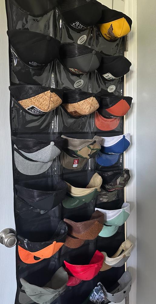 Over Door Hat Rack - Customer Photo From Leona McKoy