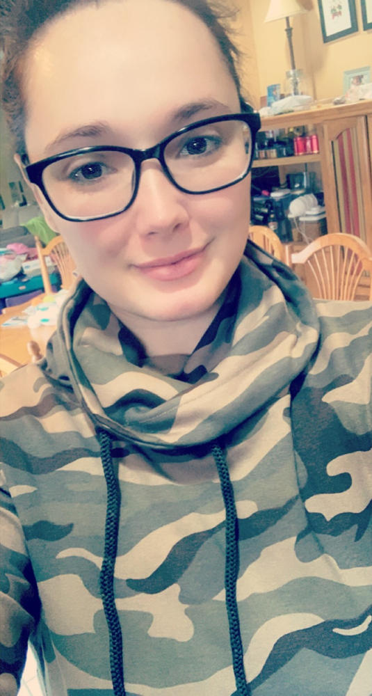 Camo Cowl by Chelsea DeBoer - Customer Photo From Lisa Nieland 