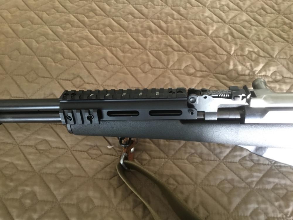 NcSTAR MSKSV2 SKS GAS TUBE PICATINNY RAIL SCOPE MOUNT WITH TWO SIDE RAILS - Customer Photo From Anonymous