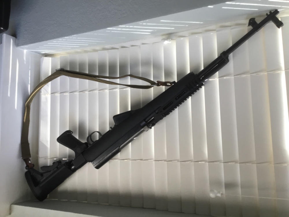 NcSTAR MSKSV2 SKS GAS TUBE PICATINNY RAIL SCOPE MOUNT WITH TWO SIDE RAILS - Customer Photo From Anonymous