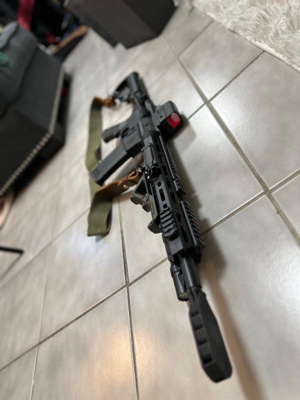 VISM by NcSTAR VMARMLCE M-LOK EXTENDED LENGTH HANDGUARD 13.5"/ TWO PIECE/ DROP IN FIT/ CARB - Customer Photo From Travis C.