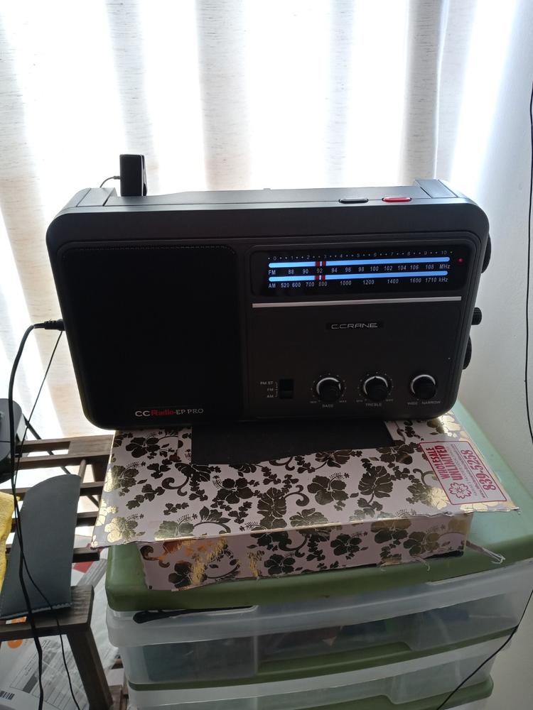 CC Radio - EP PRO | Analog DSP Radio With Twin Coil Antenna