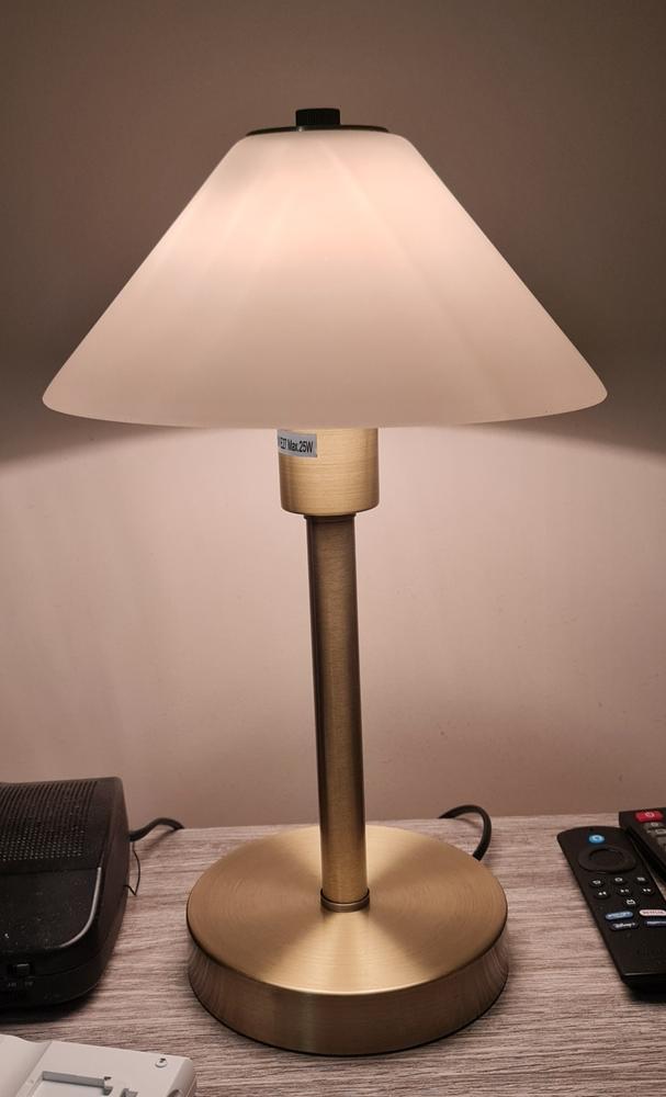 Ohio Antique Brass Touch 3 Stage Touch Lamp - Customer Photo From Anonymous