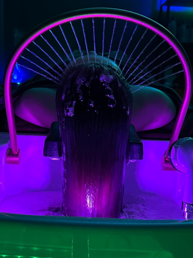 SSW 6114P Portable Japanese Head Spa Shampoo Bowl - Non-Plumbed - Customer Photo From Maria 