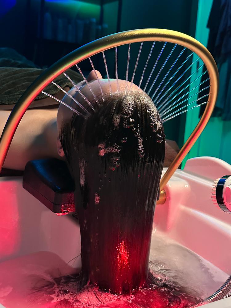 SSW 6114P Portable Japanese Head Spa Shampoo Bowl - Non-Plumbed - Customer Photo From Maria 