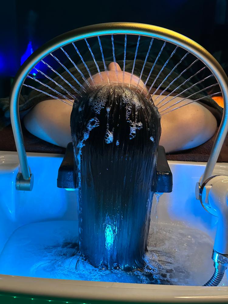SSW 6114P Portable Japanese Head Spa Shampoo Bowl - Non-Plumbed - Customer Photo From Maria 