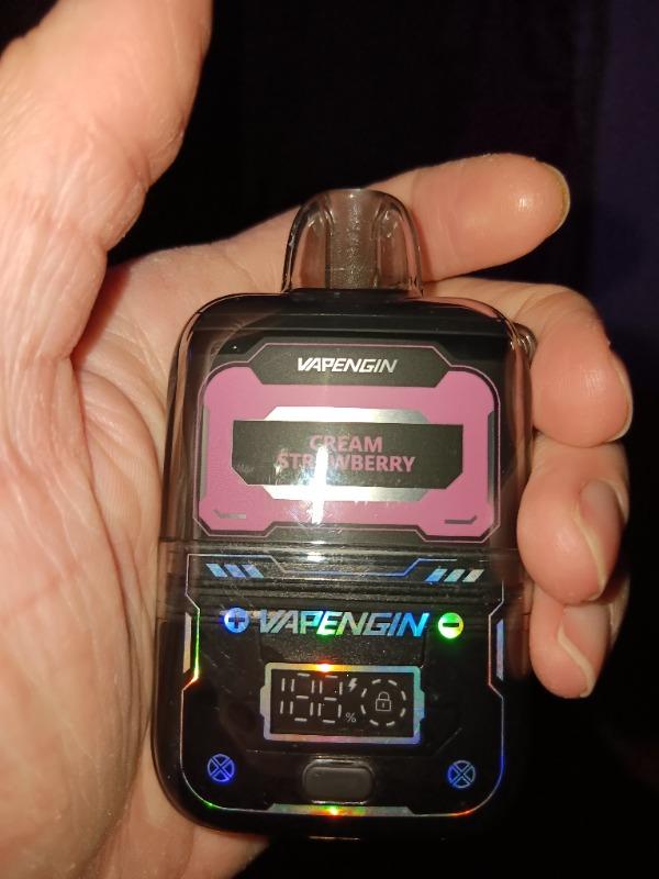 Vapengin Jupiter 2 Cream Strawberry Pod - Customer Photo From Troy Rosvall