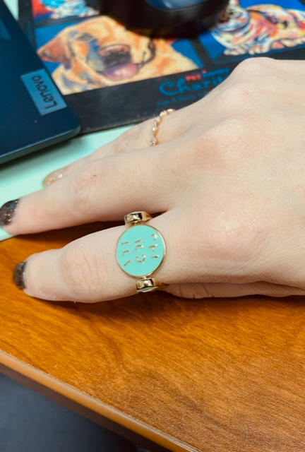 Rose Gold FEAR LESS Spinner - Customer Photo From ATTENTION: Santanna Williams