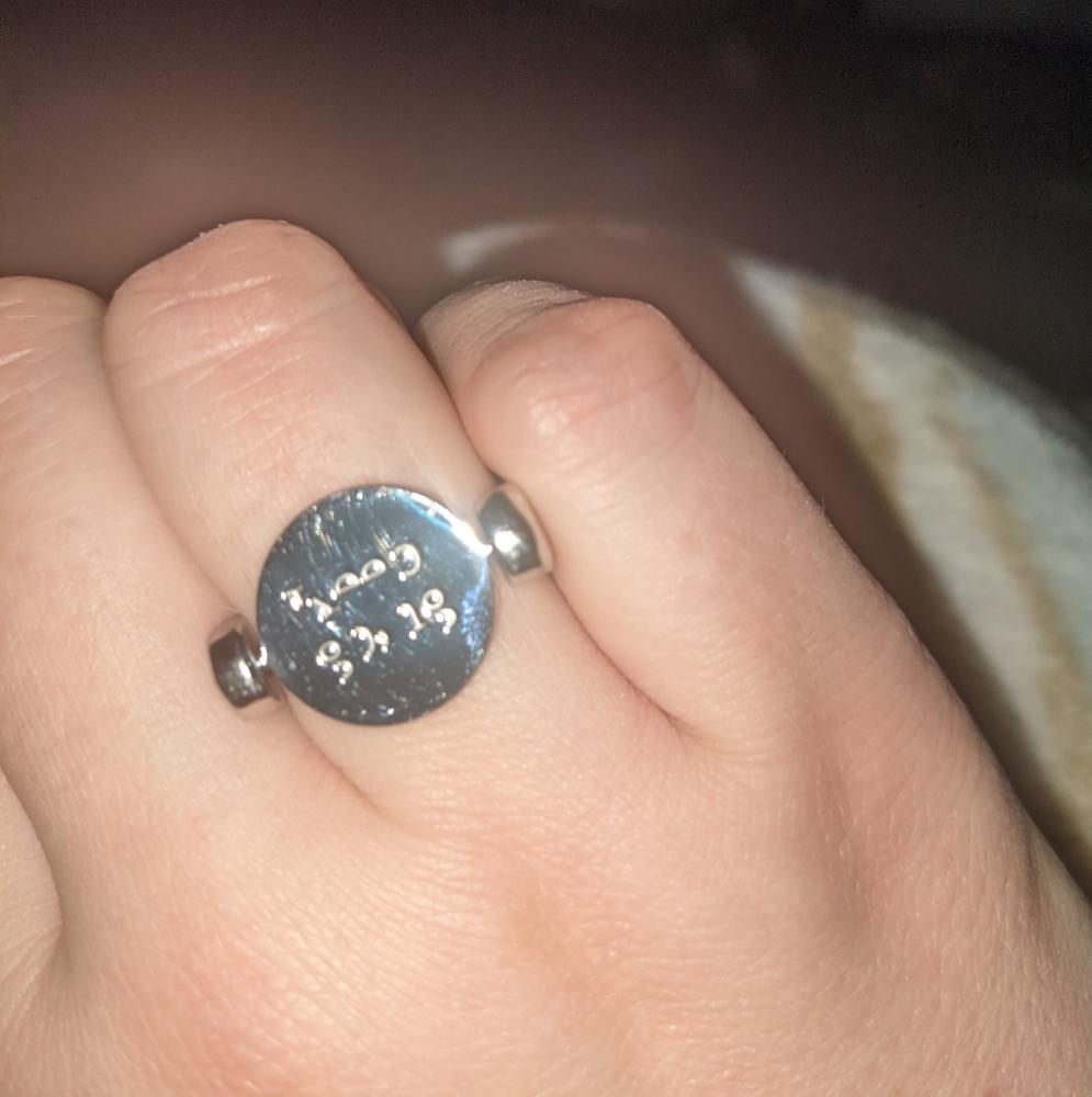 Keep go;ng (Keep going Semicolon) Spinner - Customer Photo From Alicia S.