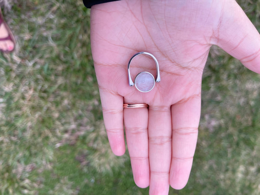 Crystal Collection: Clear Quartz Spinner - Customer Photo From Mariah B.