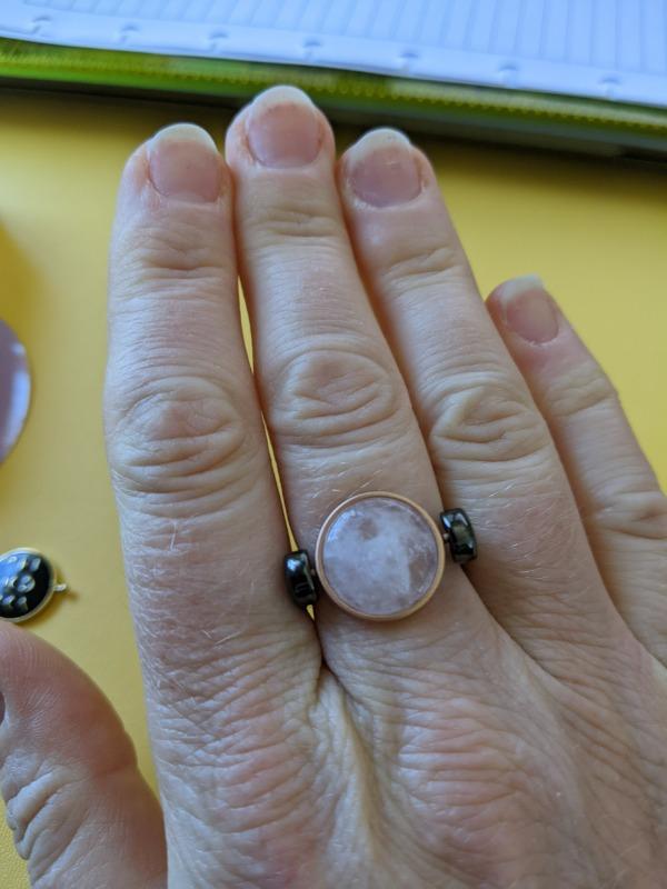 ALL NEW! Crystal Collection: Rose Quartz Spinner - Customer Photo From Erin H.