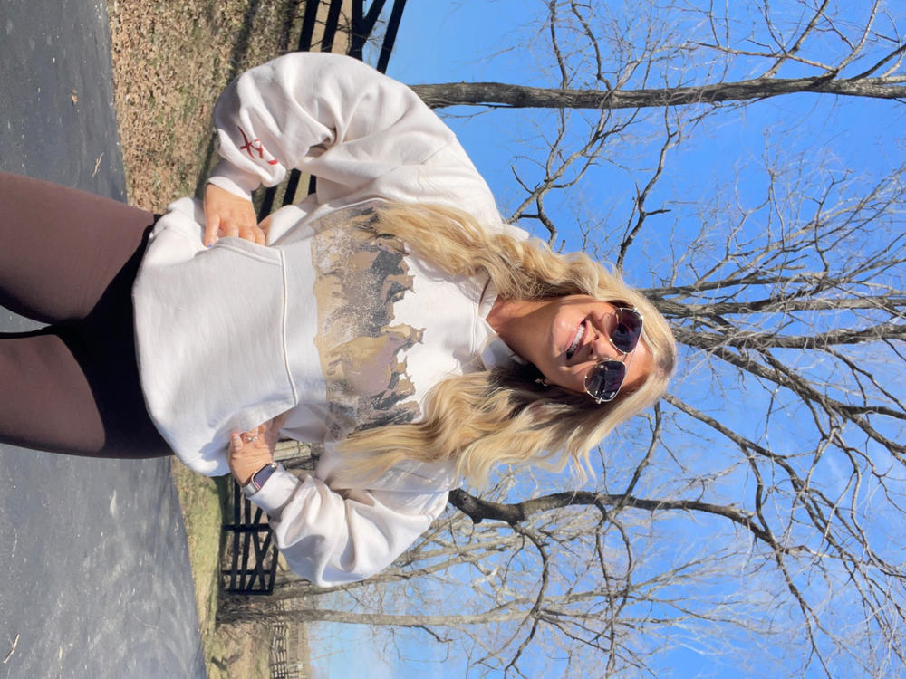 WILD HORSE Hoodie - Creme – DARLIN'