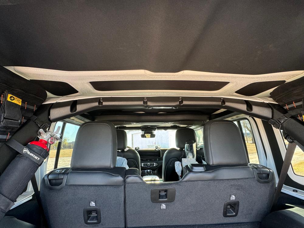 2018-2025 Jeep Wrangler JL (4 Door) - OEM Headliner Completion Kit - Customer Photo From Duane