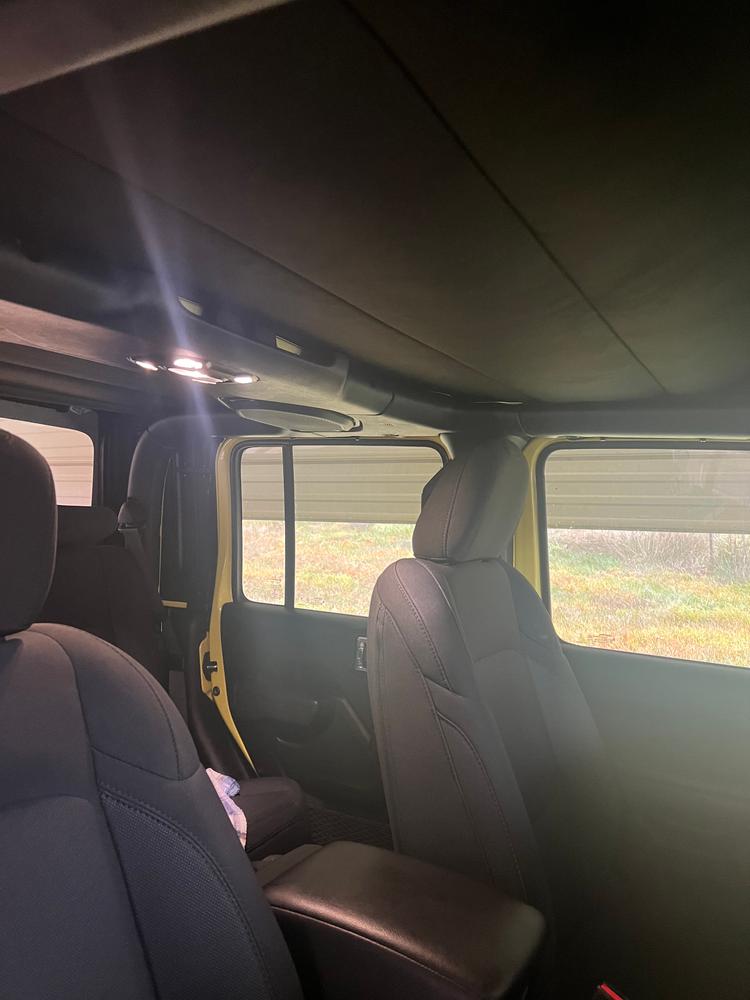 2020-2024 Jeep Gladiator JT - Soft Top Headliner - Customer Photo From Billy f