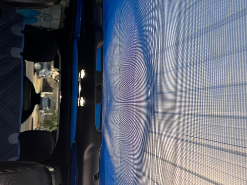 2018-2024 Hothead Sun Shade for Jeep Wrangler JL (4 Door) Sky One-Touch Power Top - Customer Photo From Rennette Flores