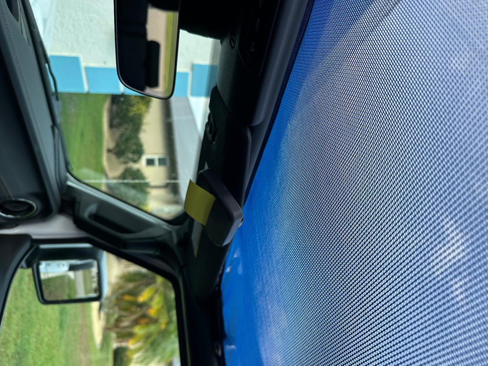 2018-2023 Hothead Sun Shade for Jeep Wrangler JL (4 Door) Sky One-Touch Power Top - Customer Photo From Stephen Robinson