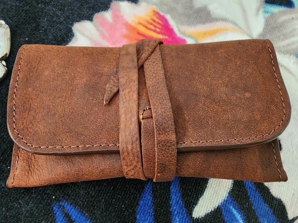 William Pouch | Soft Leather Tobacco Pouch - Customer Photo From Stuart Mackenzie