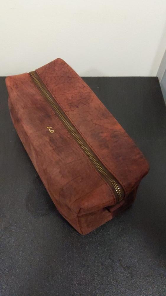 Leather Toiletry Bag - Barker - Customer Photo From Supawadee Marquis