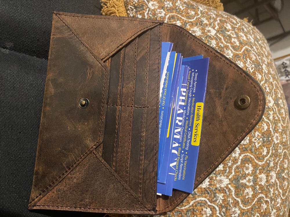 Leather Wallet for Women | Corda - Customer Photo From Julianne Parkman