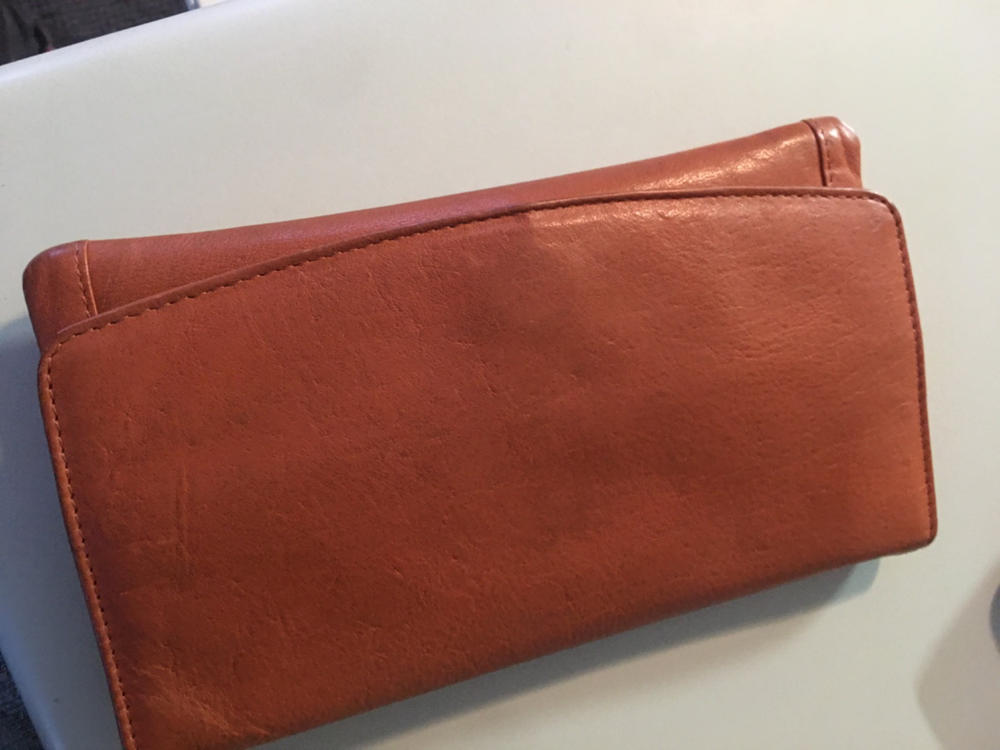 Leather Large Wallet for Ladies -  Bella - Customer Photo From dianne gross