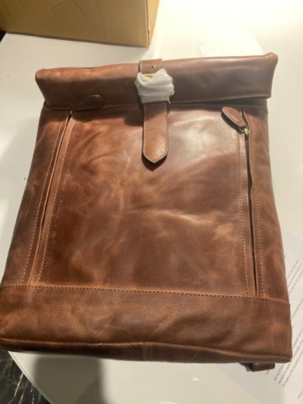 Leather Backpack | Huston - Customer Photo From Elvie V.