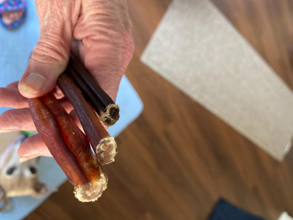 6-Inch Standard USA-Baked Odor-Free Bully Stick - Customer Photo From Linda Bryant