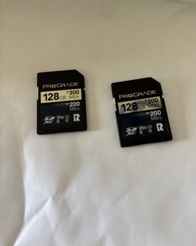 ProGrade Digital SDカードCOBALT 128GB V90 V90 Cobalt SD Cards | ProGrade Digital