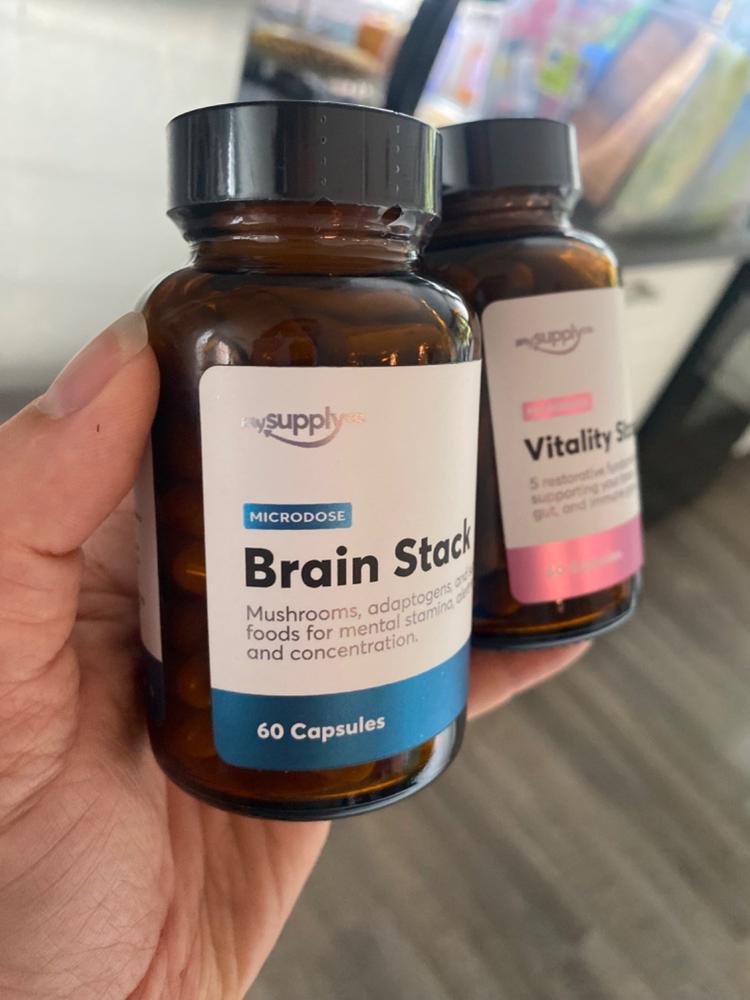 Brain Stack | Microdose Capsules - Customer Photo From Anonymous