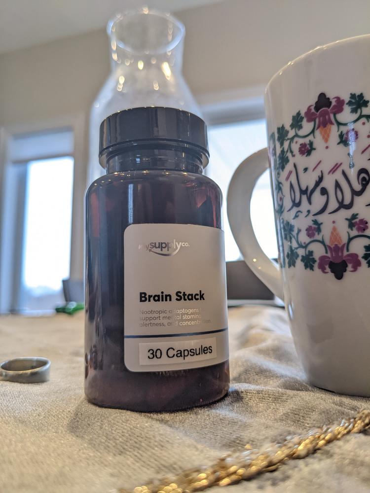 Brain Stack Microdose Mushroom Capsules - Customer Photo From Jihad