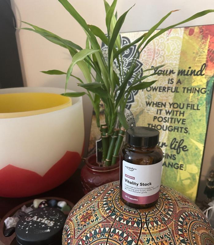 Vitality Stack | Microdose Capsules - Customer Photo From Anita