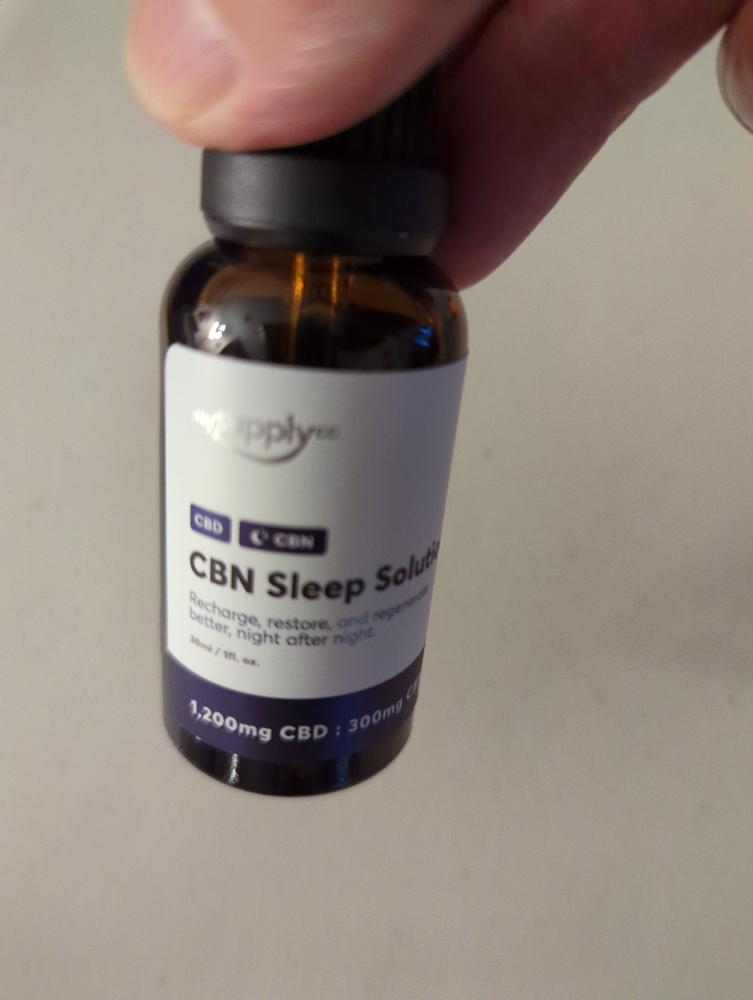 CBN Sleep Solution (Melatonin-Free) - Customer Photo From Anonymous