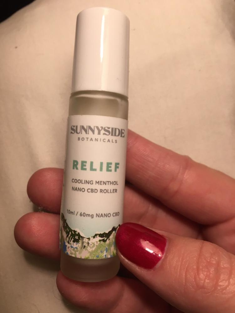 60mg Nano CBD Relief Roller - Customer Photo From Anonymous