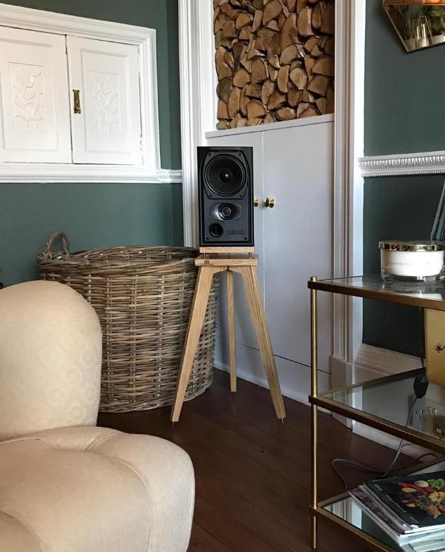 400-500mm The Egret Hardwood Speaker Stands (Pair) - Customer Photo From Rob Leech