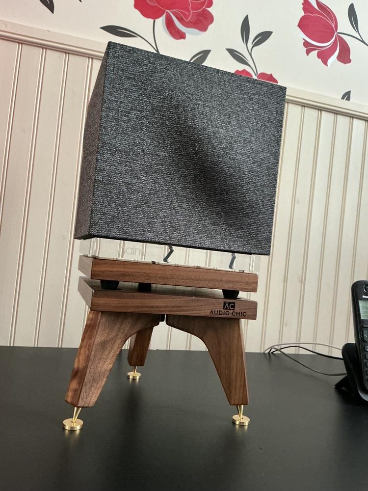 Naim Mu-so Qb 2nd Generation Speaker Stands 140-900mm (Single) - Customer Photo From Charles Dixon