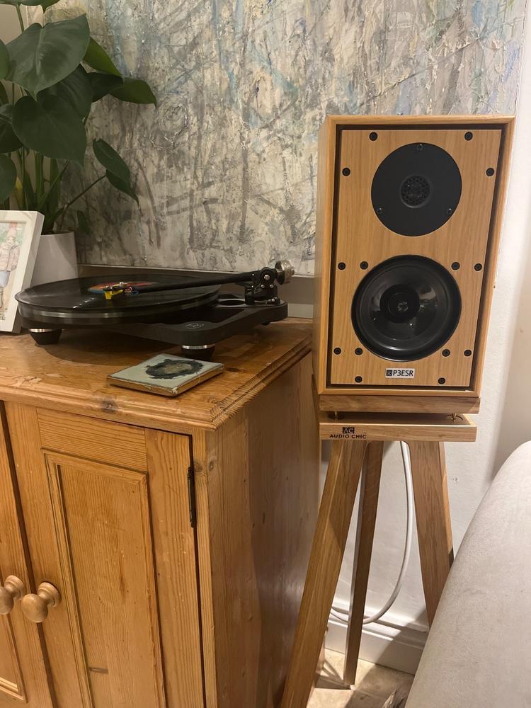 Harbeth P3ESR Speaker Stands 140-900mm (Pair) - Customer Photo From Chris Holt