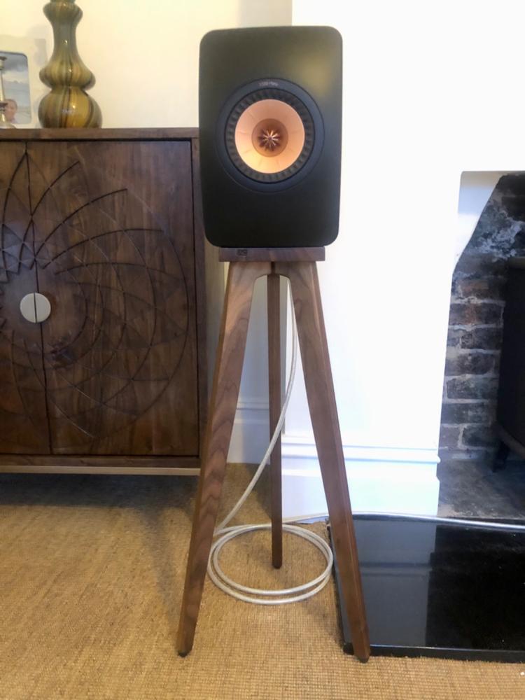 KEF LS50 Meta Speaker Stands 140-900mm (Pair) - Customer Photo From Andrew Trowhill