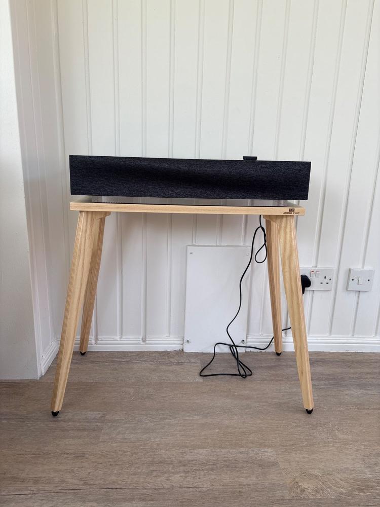 Naim Mu-so 2nd Second Generation Hardwood Centre Speaker Stand (Single) - Customer Photo From Paul Skehan